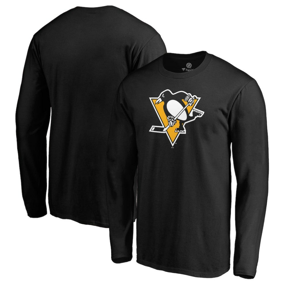 Pittsburgh Penguins Fanatics Primary Team Logo Long Sleeve T-Shirt Sale
