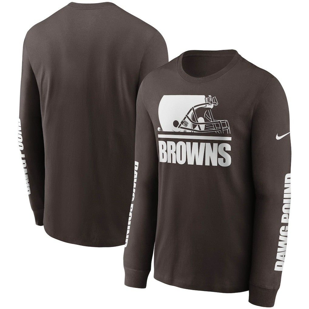 Cleveland Browns Nike Split Local Long Sleeve T-Shirt