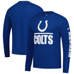 Indianapolis Colts Nike Split Local Long Sleeve T-Shirt