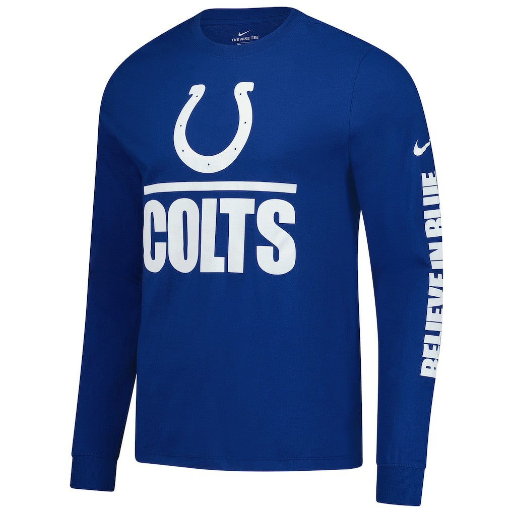 Indianapolis Colts Nike Split Local Long Sleeve T-Shirt