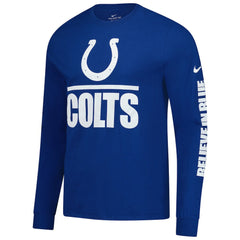 Indianapolis Colts Nike Split Local Long Sleeve T-Shirt