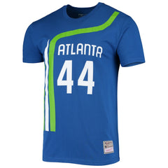 Pete Maravich Atlanta Hawks Hardwood Classics Stitch Name & Number T-Shirt Online