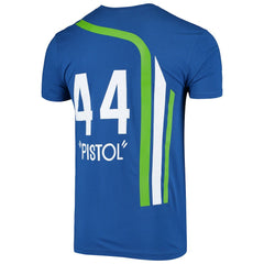 Pete Maravich Atlanta Hawks Hardwood Classics Stitch Name & Number T-Shirt Online