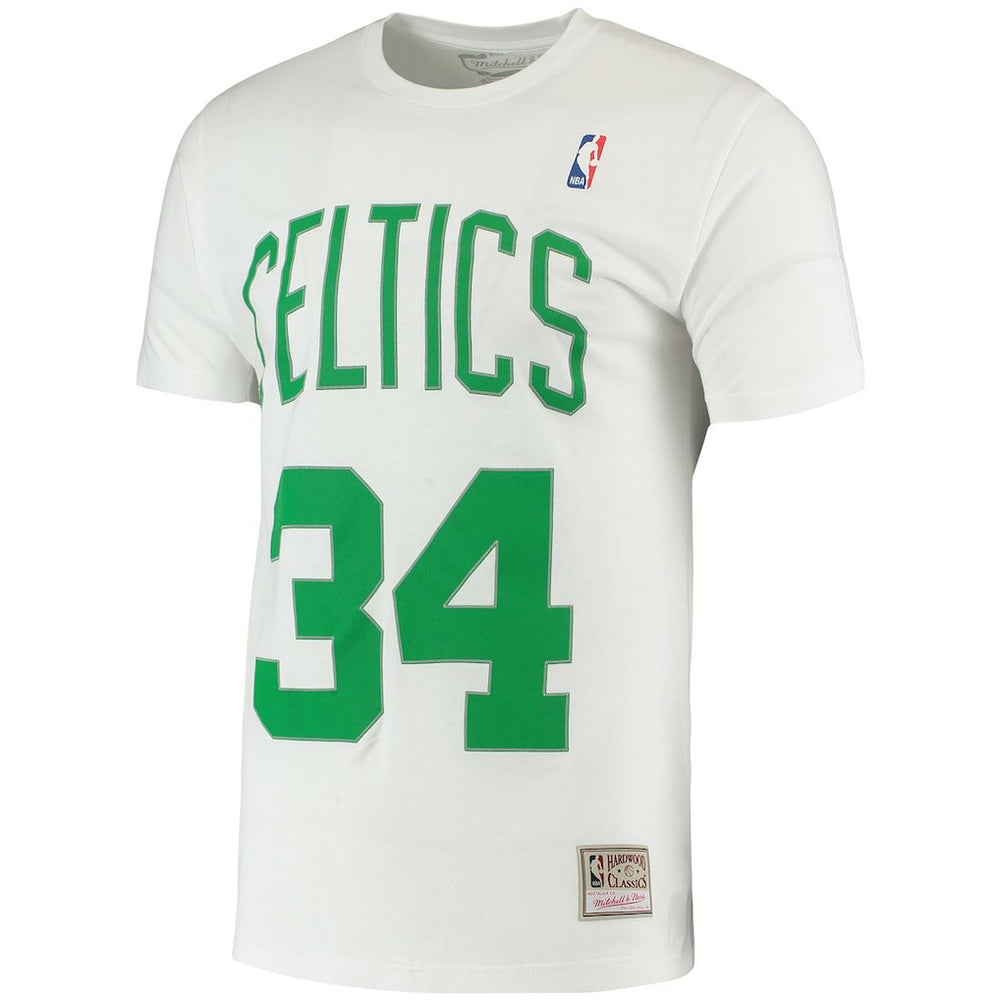 Paul Pierce Boston Celtics Hardwood Classics Stitch Name & Number T-Shirt Discount