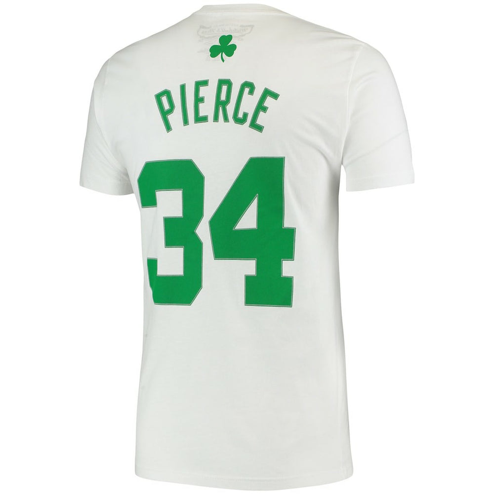 Paul Pierce Boston Celtics Hardwood Classics Stitch Name & Number T-Shirt Discount