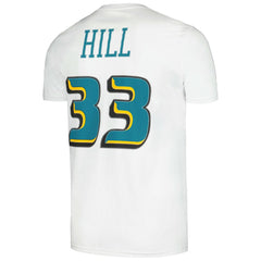 Grant Hill Detroit Pistons Hardwood Classics Stitch Name & Number T-Shirt sale For Sale