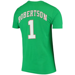 Oscar Robertson Milwaukee Bucks Hardwood Classics Stitch Name & Number T-Shirt Online