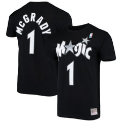 Tracy McGrady Orlando Magic Hardwood Classics Stitch Name & Number T-Shirt Outlet