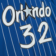 Shaquille O'Neal Orlando Magic Hardwood Classics Stitch Name & Number T-Shirt New
