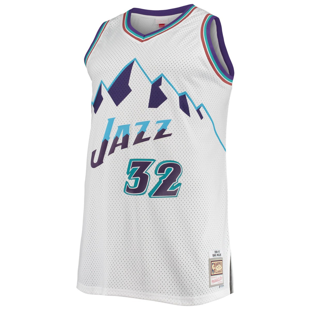 Karl Malone Utah Jazz 1996/97 Big & Tall Hardwood Classics Swingman Jersey Discount