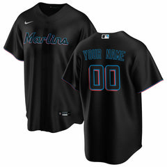 Miami Marlins Nike Alternate Replica Custom Jersey | MLB Online