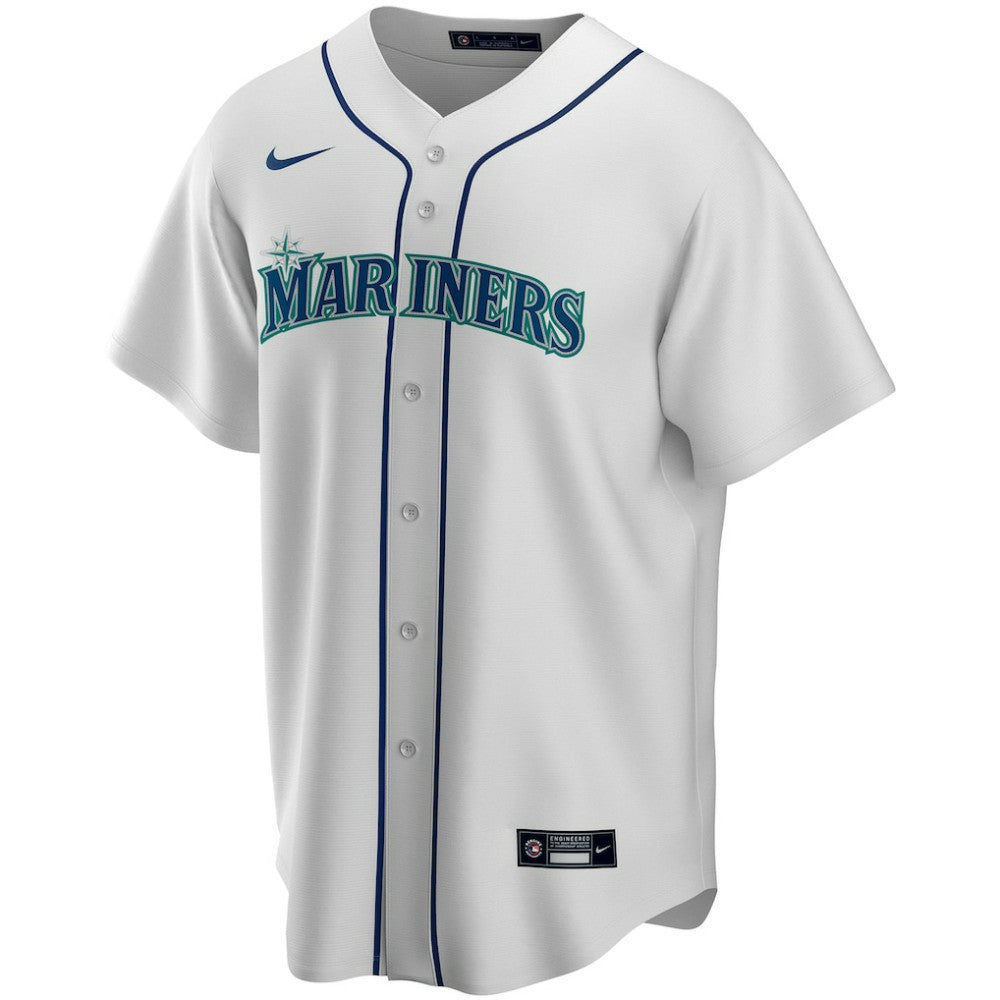 Seattle Mariners Nike Home Replica Custom Jersey | MLB New