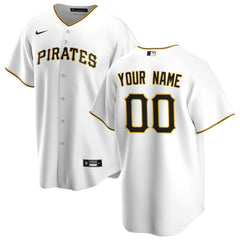 Pittsburgh Pirates Nike Home Replica Custom Jersey | MLB Discount