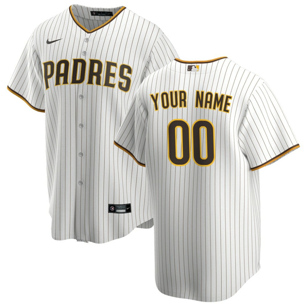 San Diego Padres Nike Home Replica Custom Jersey | MLB Near me