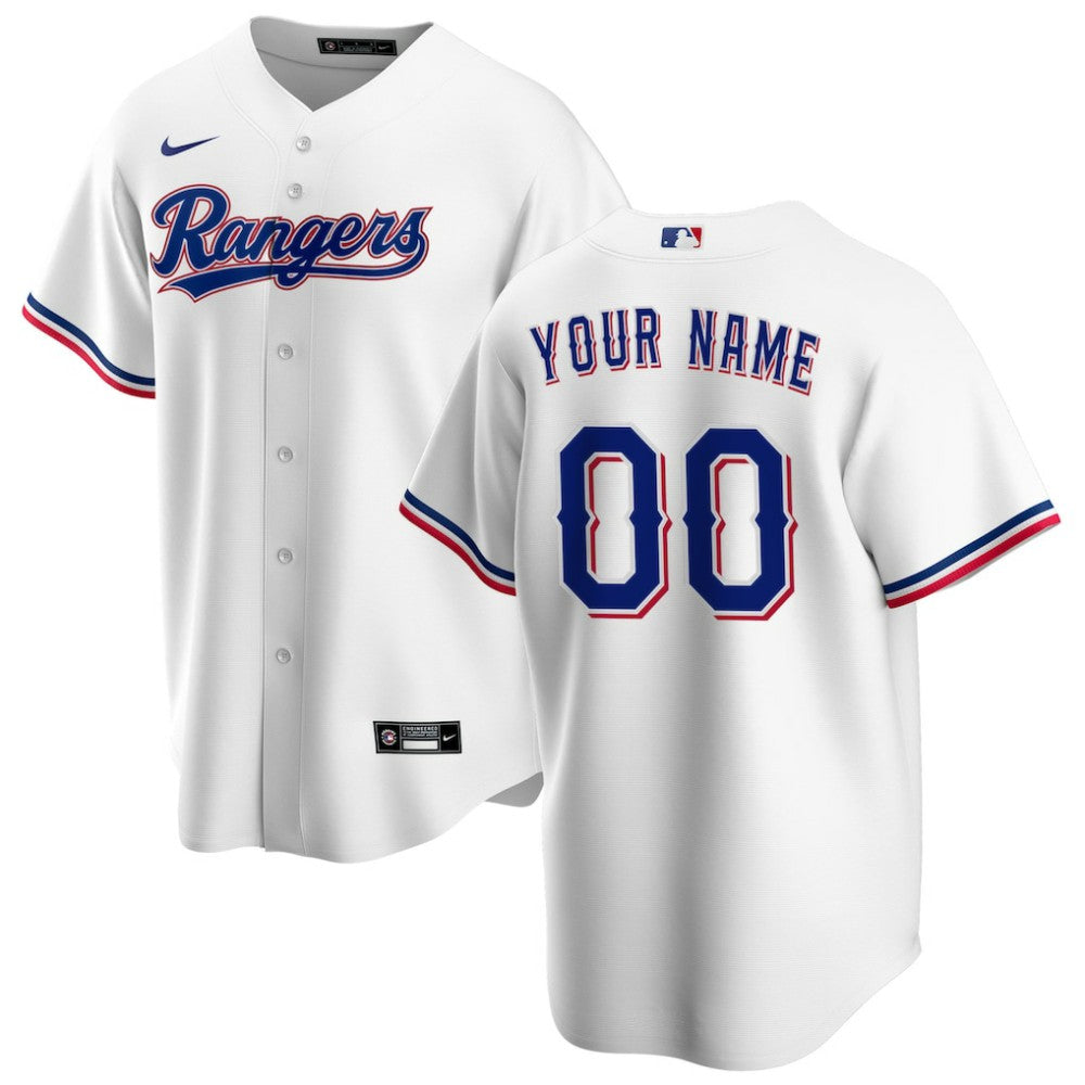 Texas Rangers Nike Home Replica Custom Jersey | MLB Shop