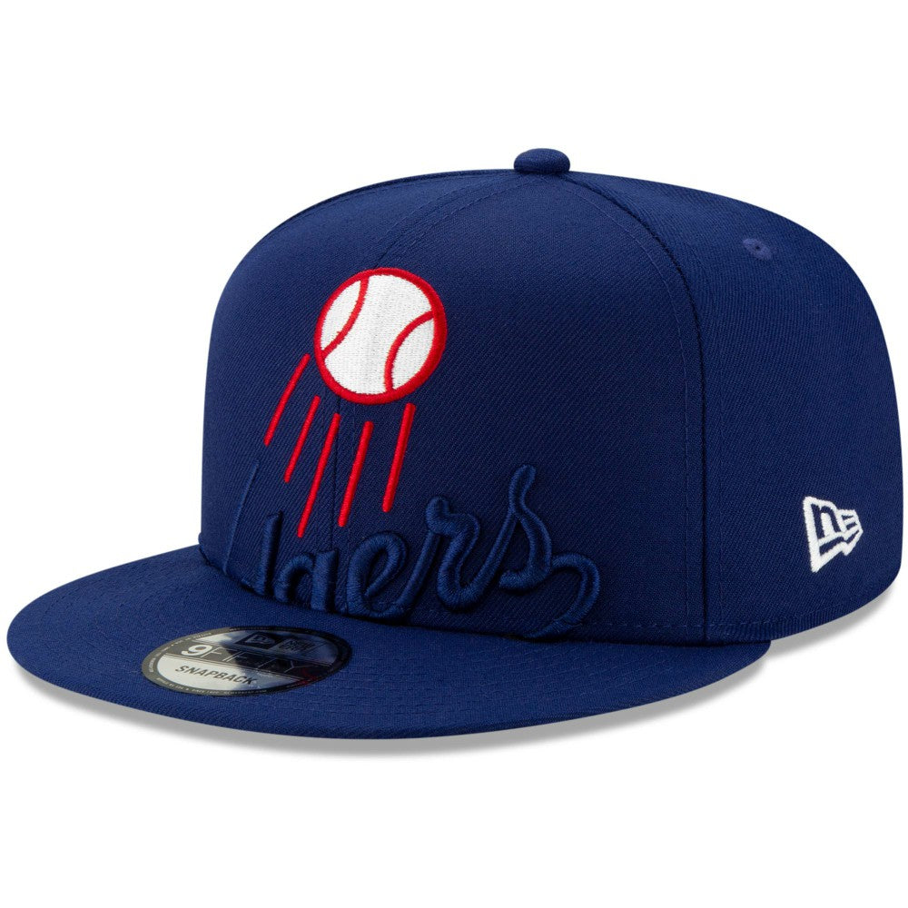 Los Angeles Dodgers New Era Logo Elements 9FIFTY Snapback Hat | MLB Discount
