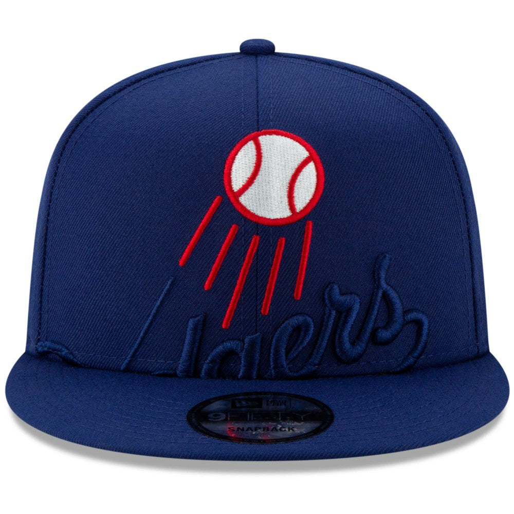 Los Angeles Dodgers New Era Logo Elements 9FIFTY Snapback Hat | MLB Discount