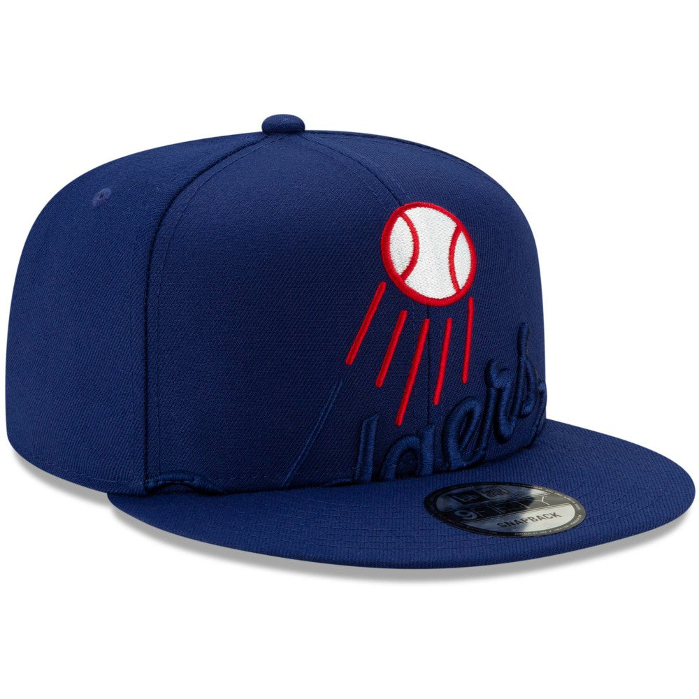 Los Angeles Dodgers New Era Logo Elements 9FIFTY Snapback Hat | MLB Discount
