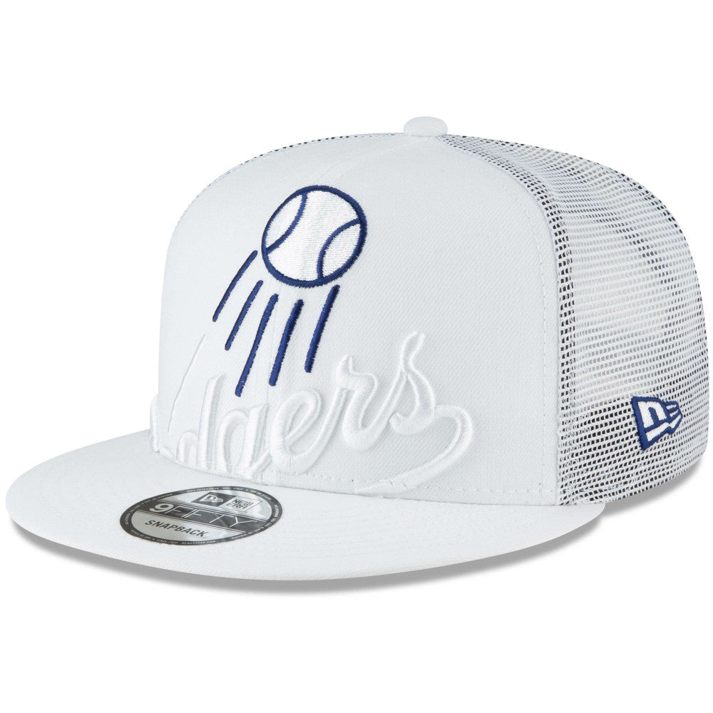 Los Angeles Dodgers New Era Elements Trucker 9FIFTY Snapback Hat | MLB Sale