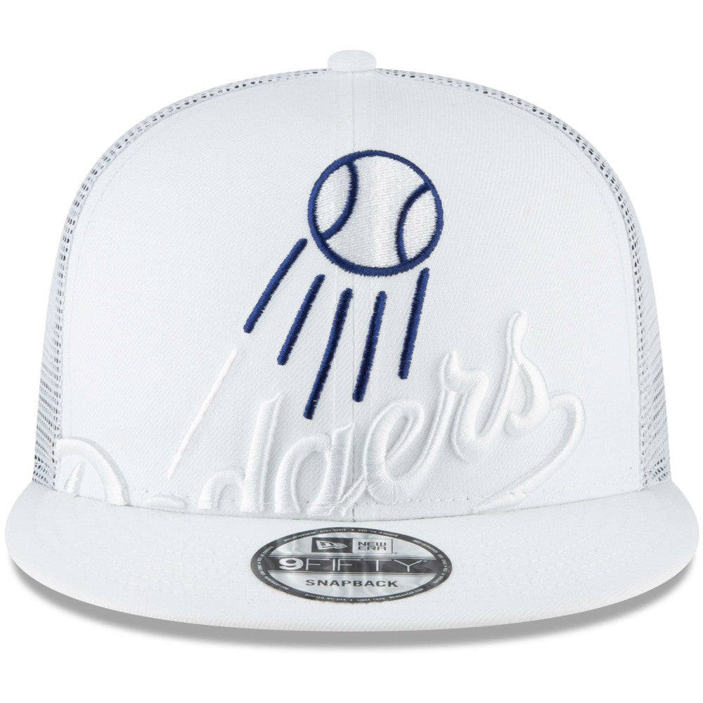 Los Angeles Dodgers New Era Elements Trucker 9FIFTY Snapback Hat | MLB Sale
