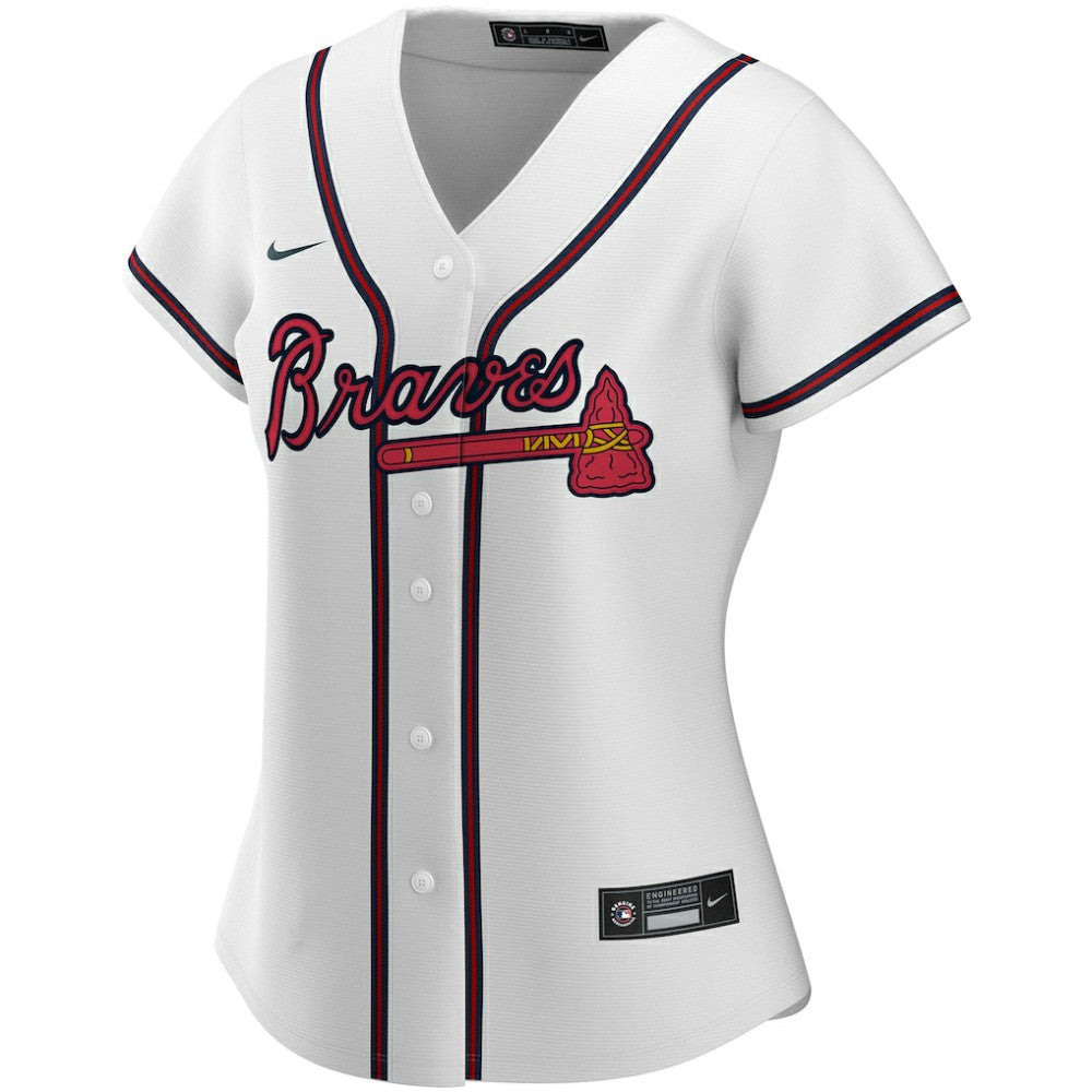 Atlanta Braves Nike Women's Home Replica Custom Jersey | MLB New