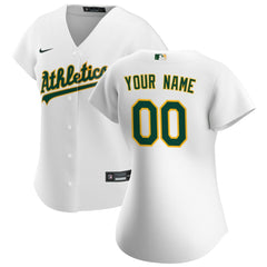Athletics Nike Women's Home Replica Custom Jersey | MLB Outlet