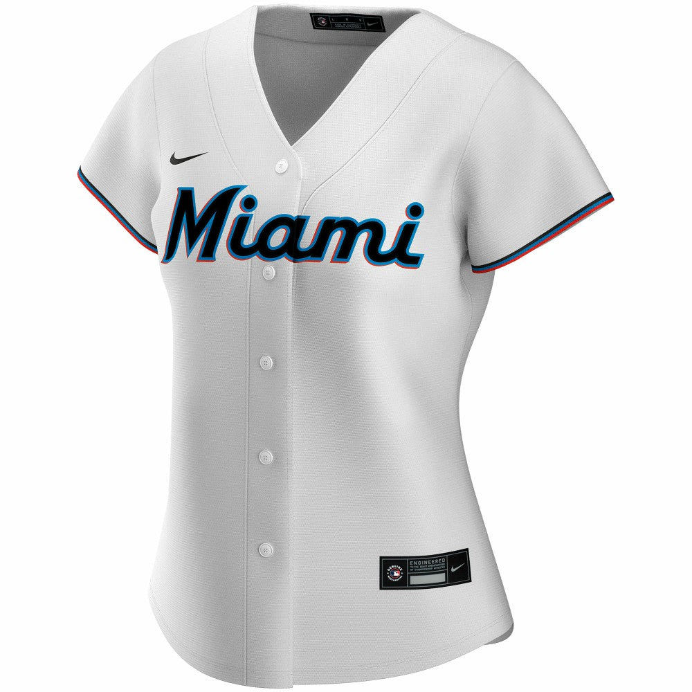 Miami Marlins Nike Women's Home Replica Custom Jersey | MLB Near me