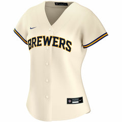 Milwaukee Brewers Nike Women's Home Replica Custom Jersey | MLB Discount