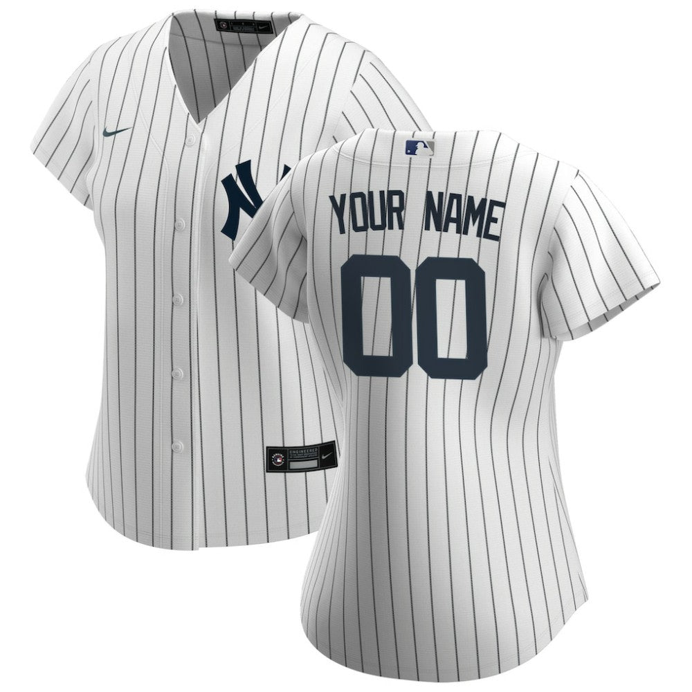 New York Yankees Nike Women's Home Replica Custom Jersey | MLB For sale