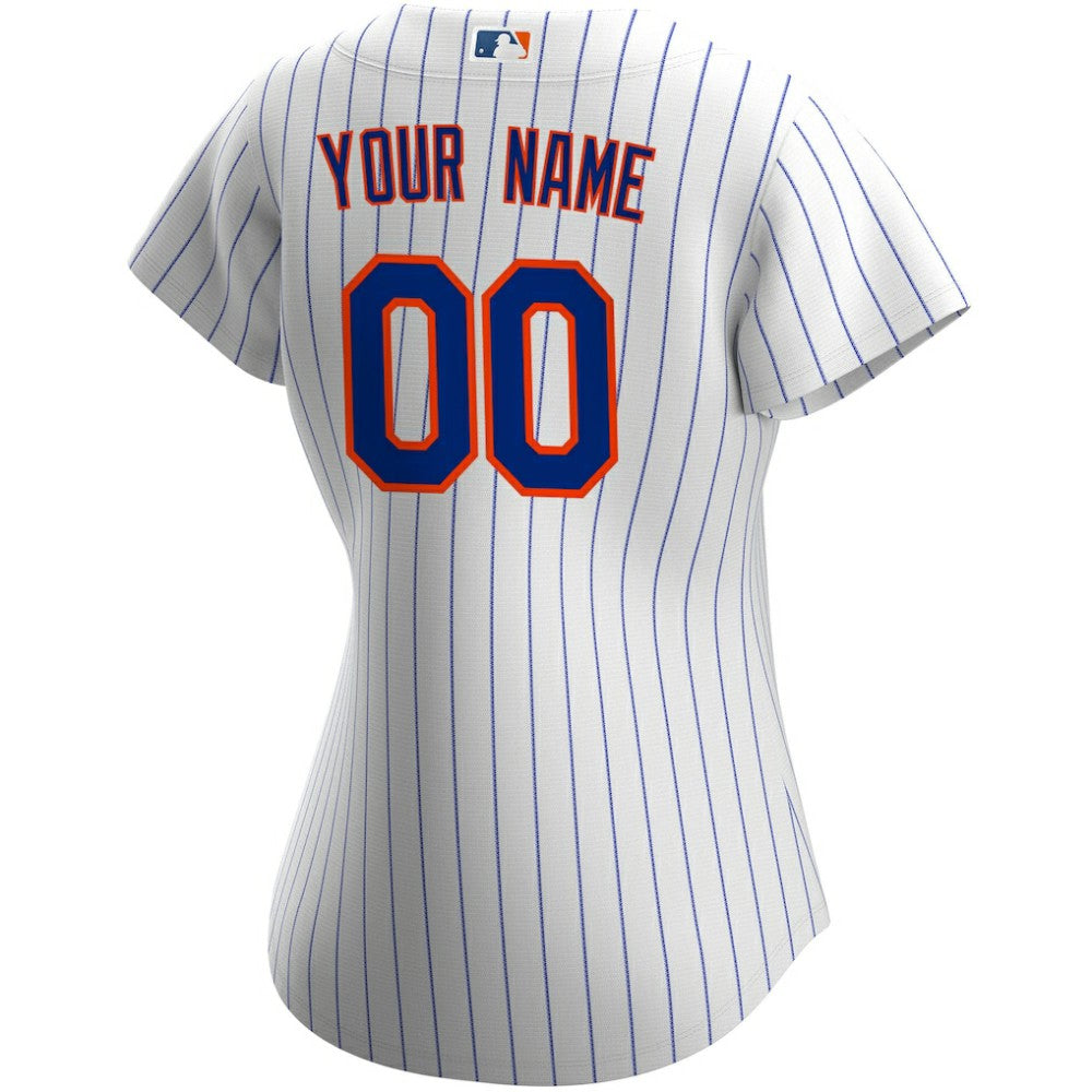 New York Mets Nike Women's Home Replica Custom Jersey | MLB On Sale
