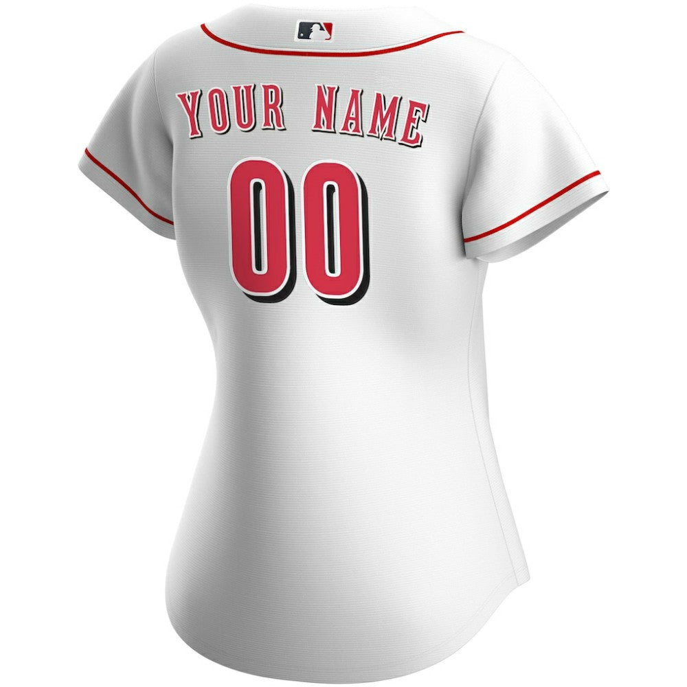 Cincinnati Reds Nike Women's Home Replica Custom Jersey | MLB Discount