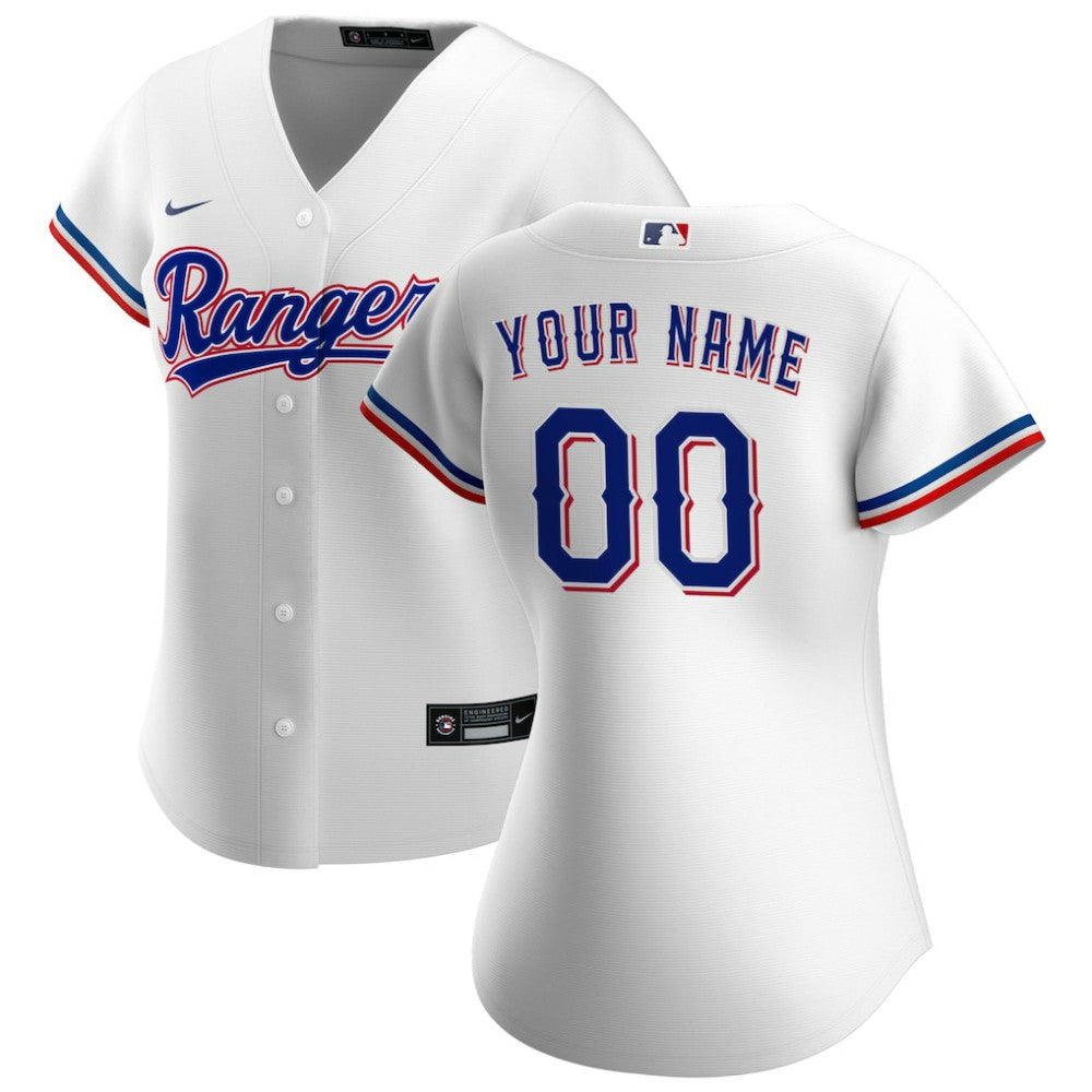 Texas Rangers Nike Women's Home Replica Custom Jersey | MLB Online