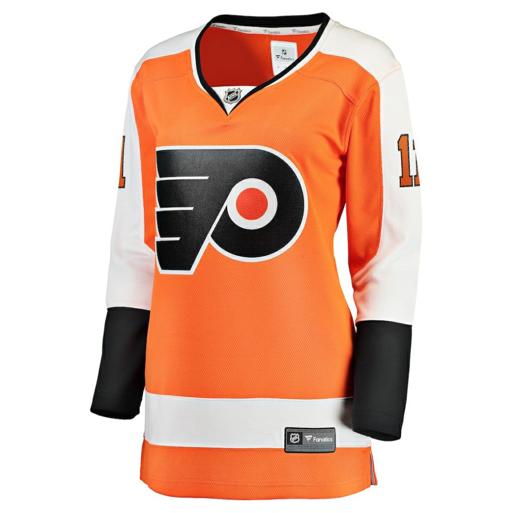 Travis Konecny Philadelphia Flyers Fanatics Women's Home Breakaway Jersey Outlet
