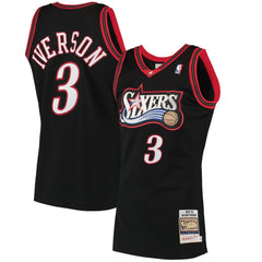 Allen Iverson Philadelphia 76ers 1997/98 Hardwood Classics Authentic Jersey On Sale
