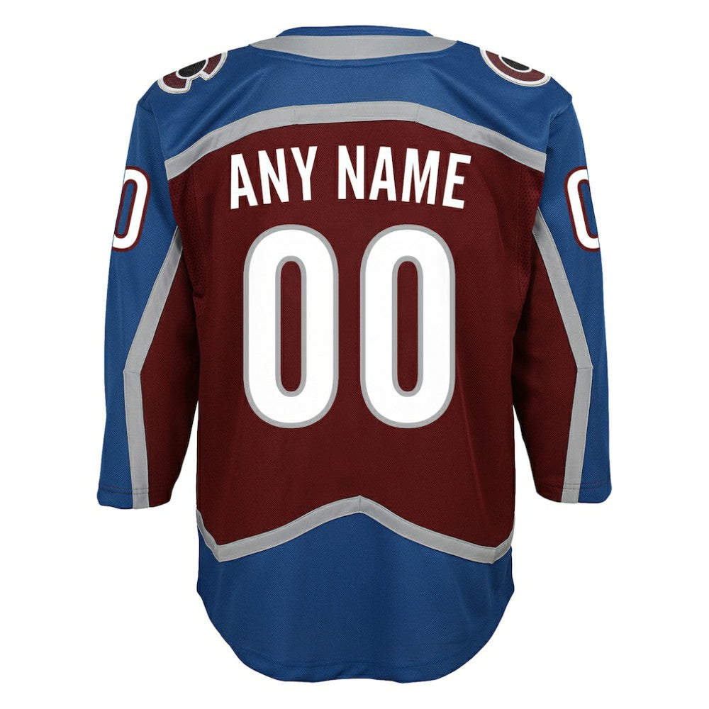 Colorado Avalanche Youth Home Premier Custom Jersey Online