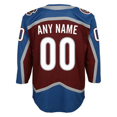 Colorado Avalanche Youth Home Premier Custom Jersey Online