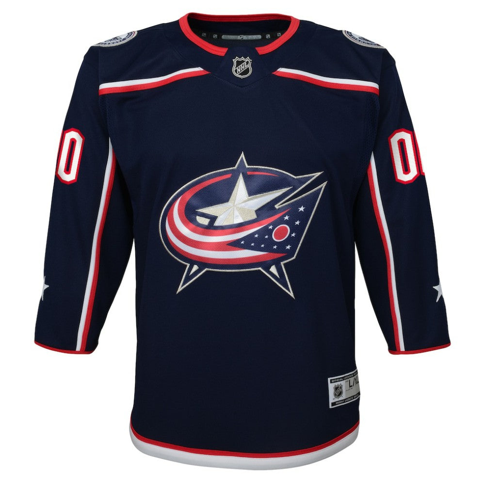 Columbus Blue Jackets Youth Home Premier Custom Jersey For Sale