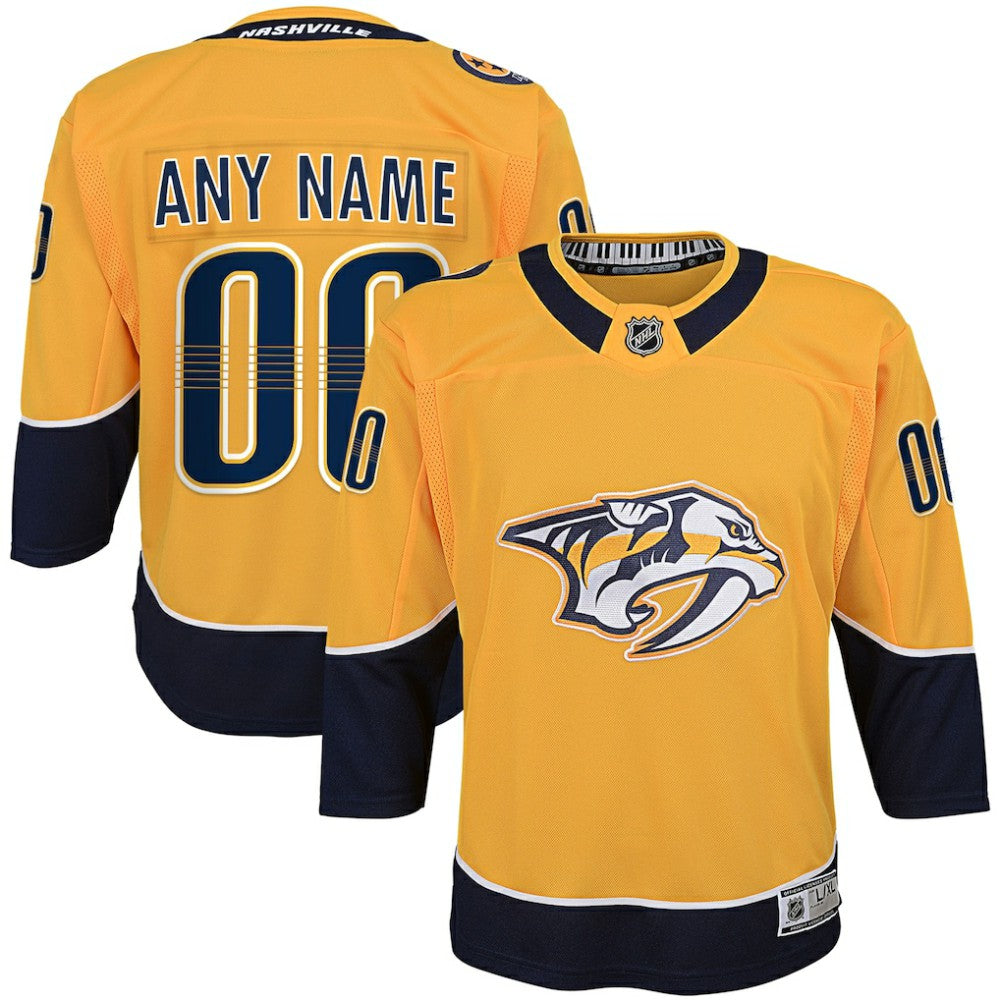 Nashville Predators Youth Home Premier Custom Jersey Online