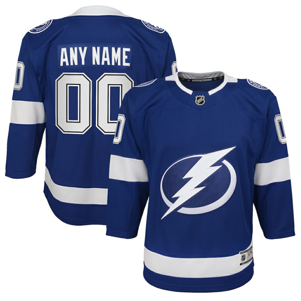 Tampa Bay Lightning Youth Home Custom Premier Jersey Outlet