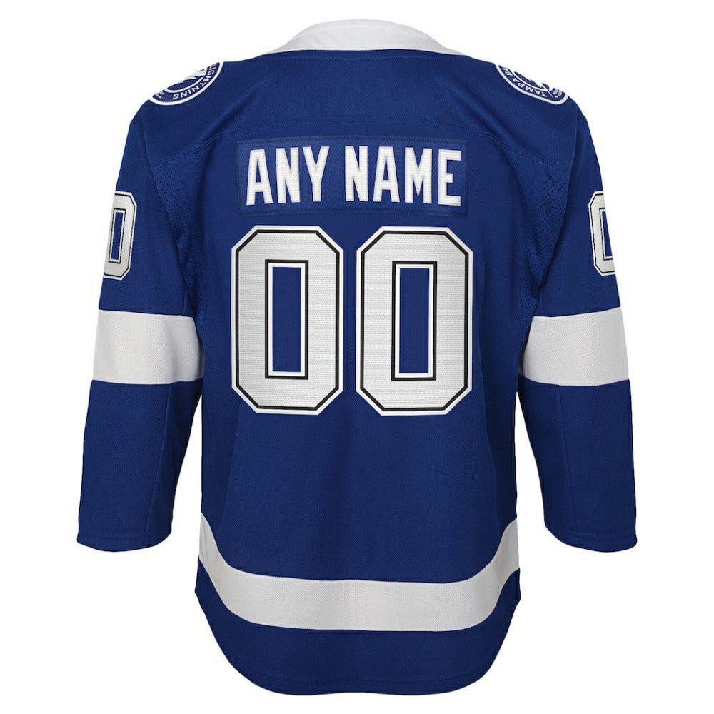 Tampa Bay Lightning Youth Home Custom Premier Jersey Outlet