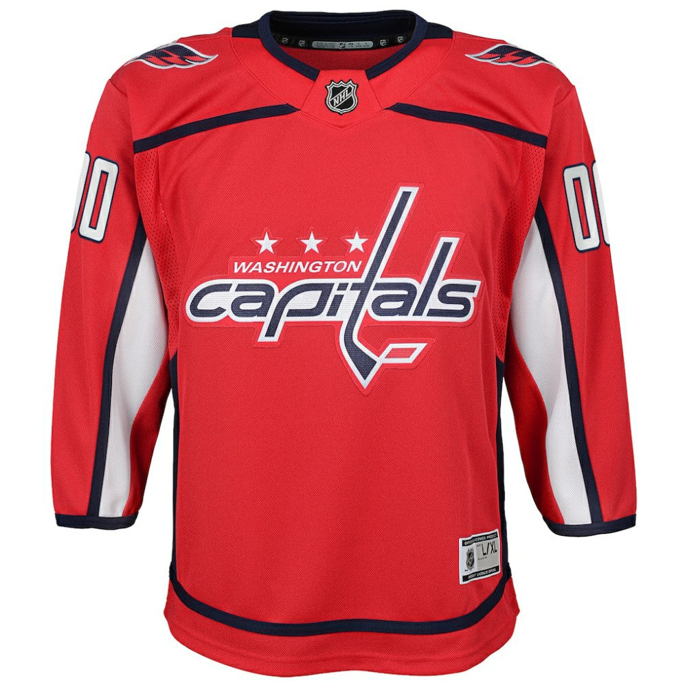 Washington Capitals Youth Home Custom Premier Jersey For Sale