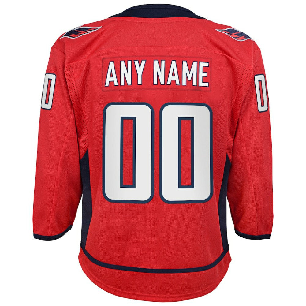 Washington Capitals Youth Home Custom Premier Jersey For Sale