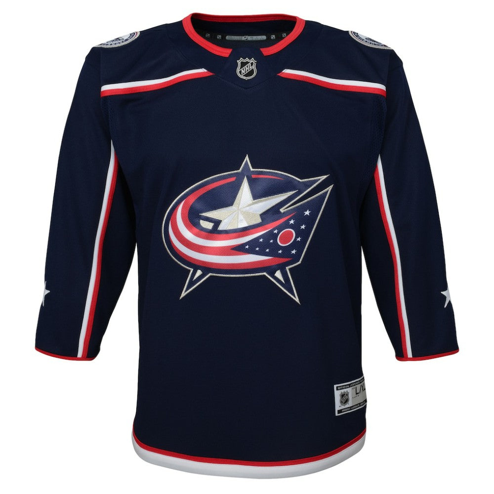 Columbus Blue Jackets Youth Home Premier Jersey Discount
