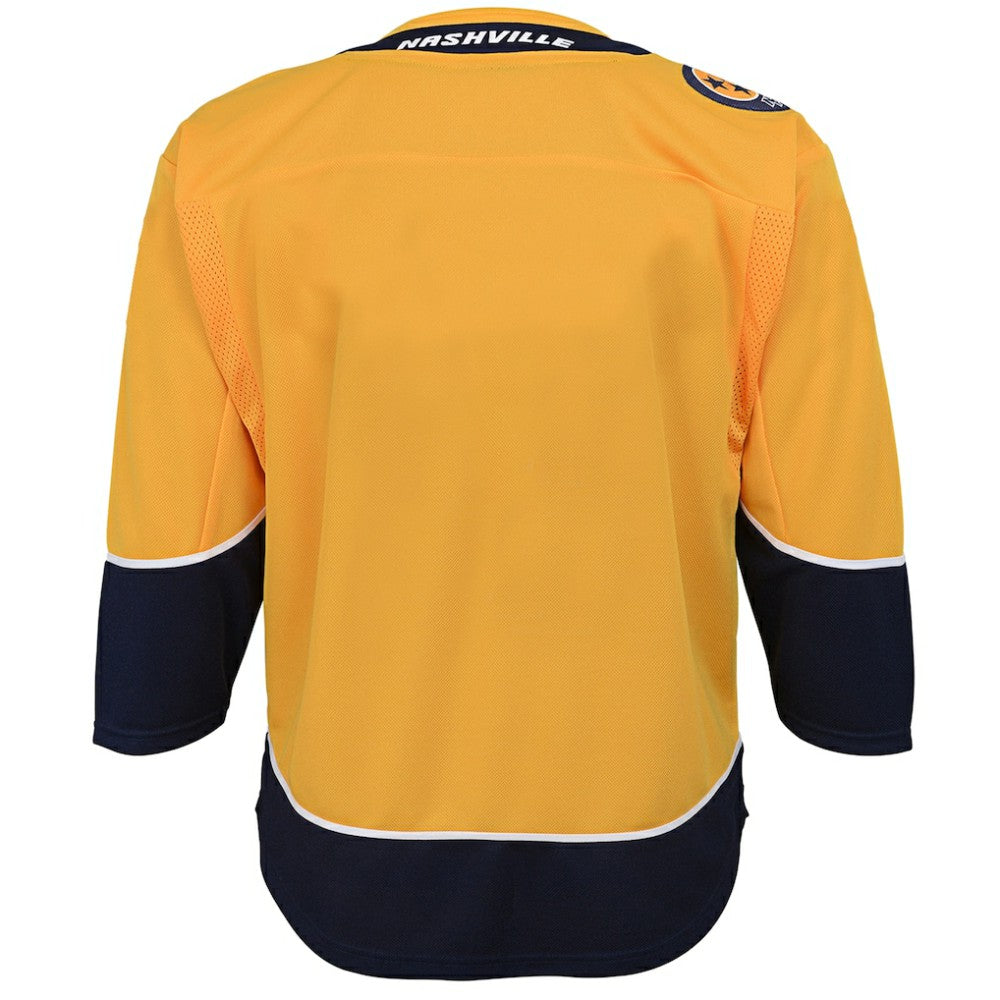 Nashville Predators Youth Home Premier Blank Jersey For Sale