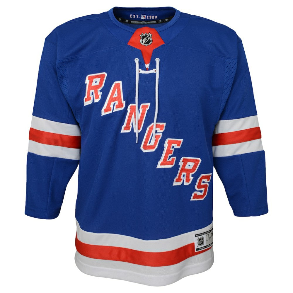 New York Rangers Youth Home Premier Jersey Sale