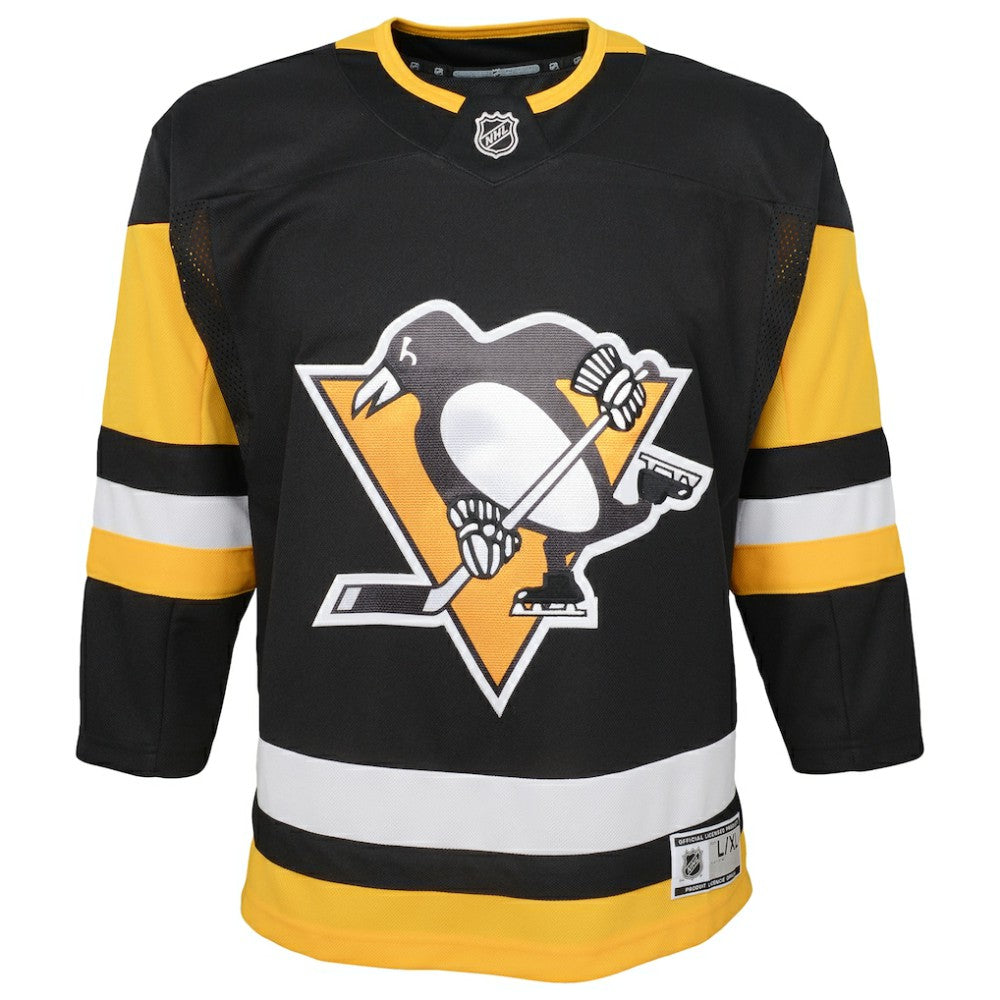 Pittsburgh Penguins Youth Home Premier Blank Jersey Discount