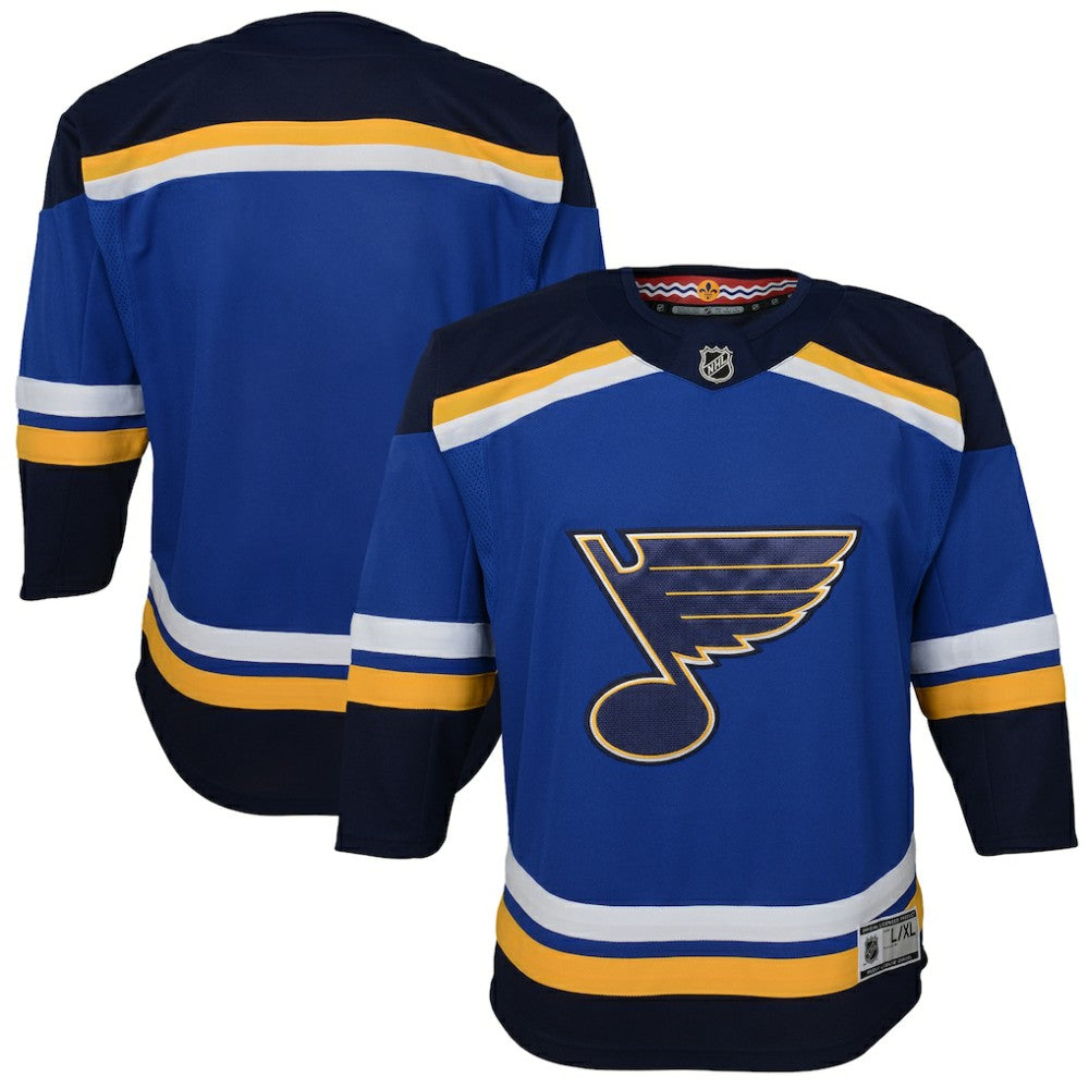 St. Louis Blues Youth Home Premier Jersey On Sale