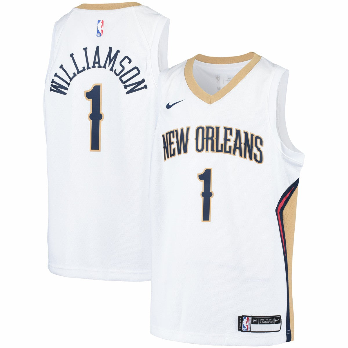 Zion Williamson New Orleans Pelicans Youth Swingman Player Jersey New