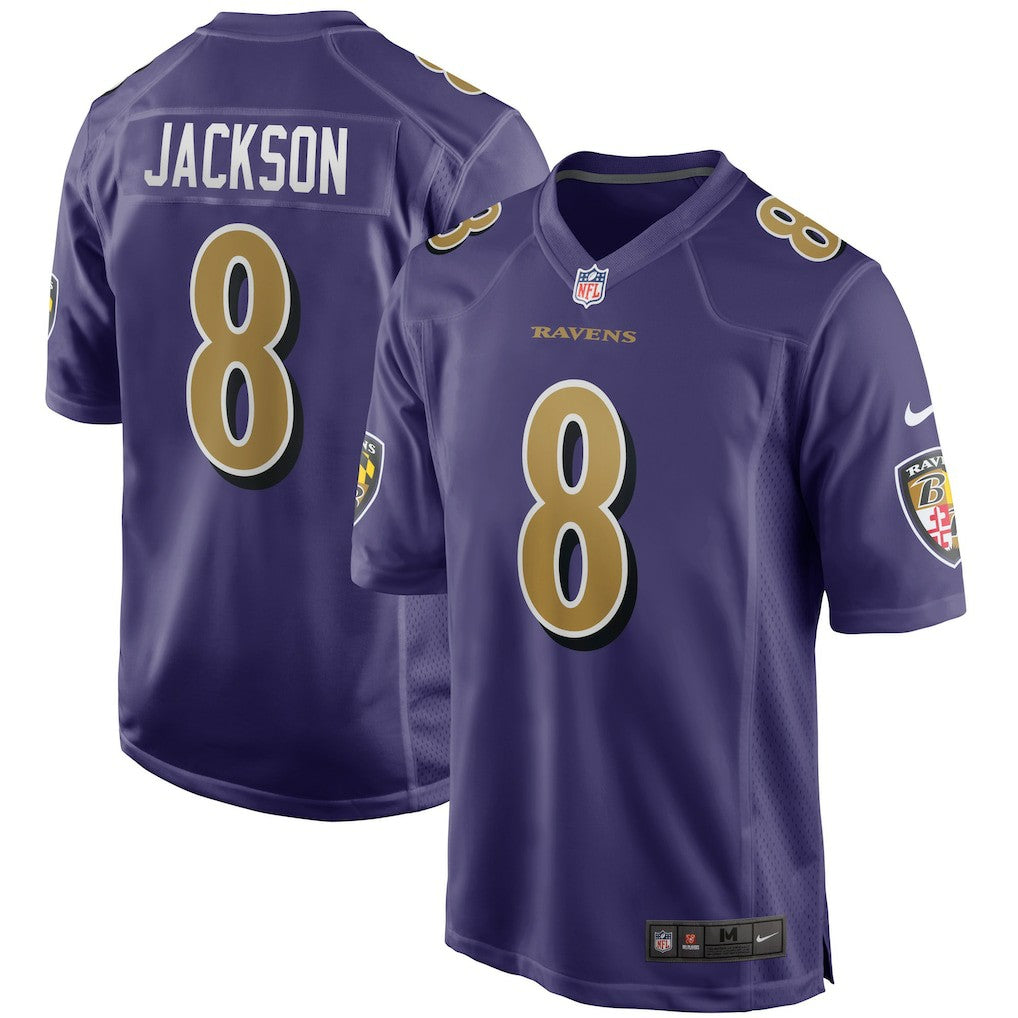Baltimore Ravens Nike Lamar Jackson  Alternate Game Jersey