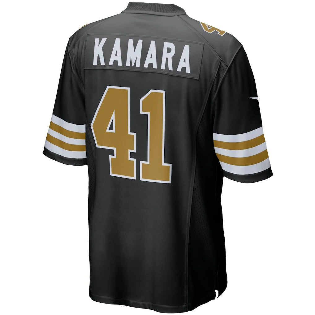 New Orleans Saints Nike Alvin Kamara  Alternate Game Jersey